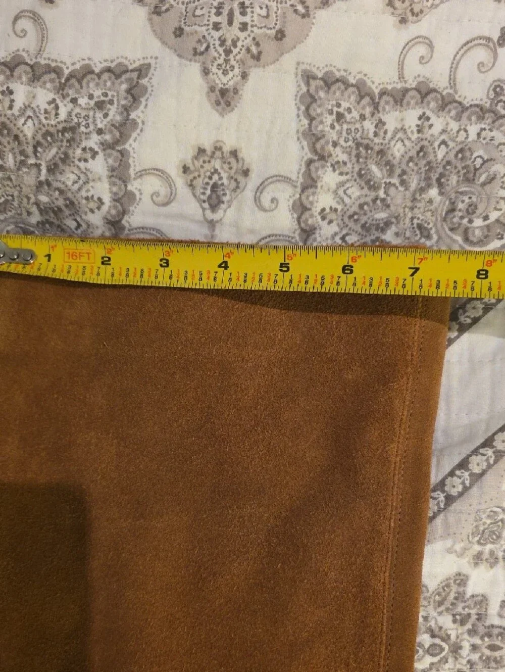 Gianni Bini Over-the-Knee Suede Boots in Tan